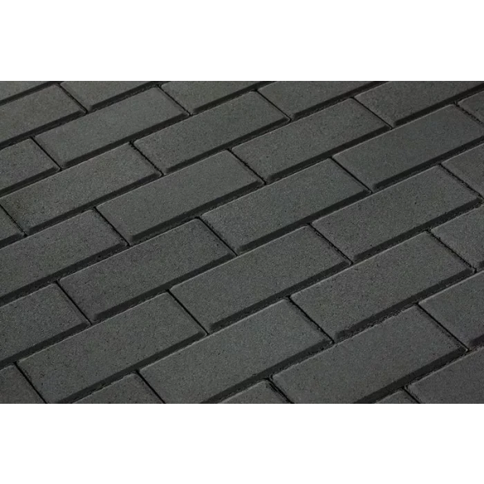 Брусчатка 342 механический завод Прямоугольник (кирпич) 200х100х40 мм Черный