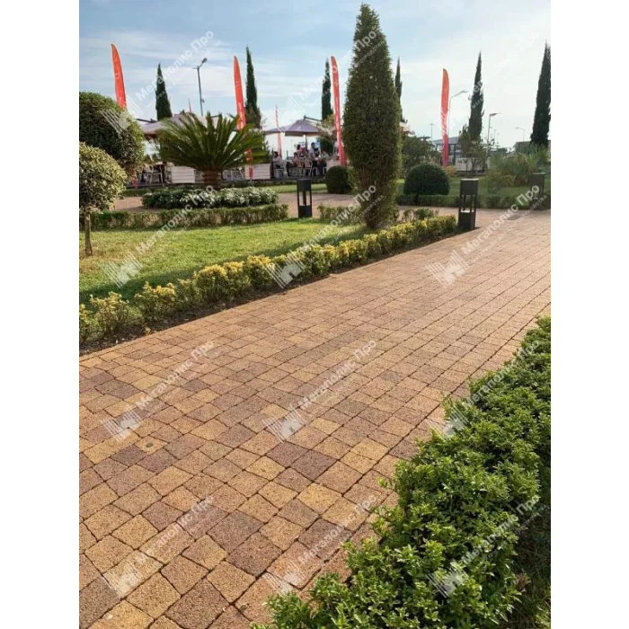 Тротуарная плитка Выбор Антик Б.3.А.6 60мм Осень