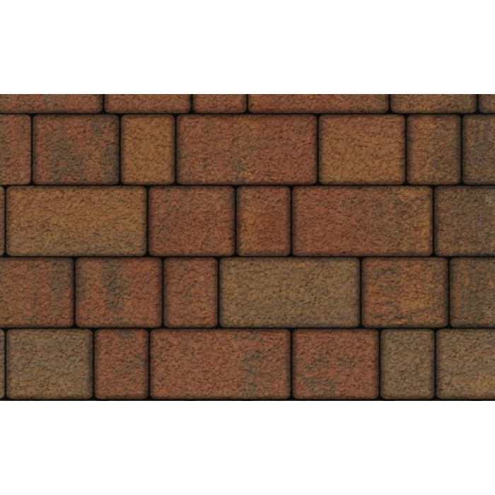 Тротуарная плитка Выбор Старый город Листопад 1Ф.8 80 мм Арабская ночь