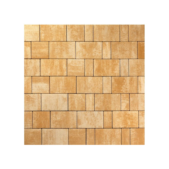 Тротуарная плитка 342 Механический завод Новый Город ColorMix 40мм Каракум