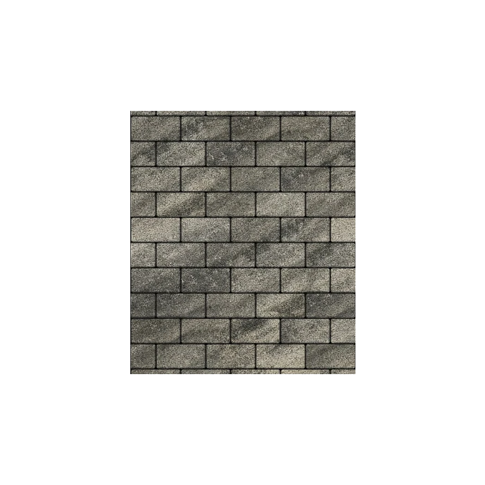 Брусчатка Выбор Прямоугольник (кирпич) Листопад 2.П.6 60 мм Антрацит Гранит