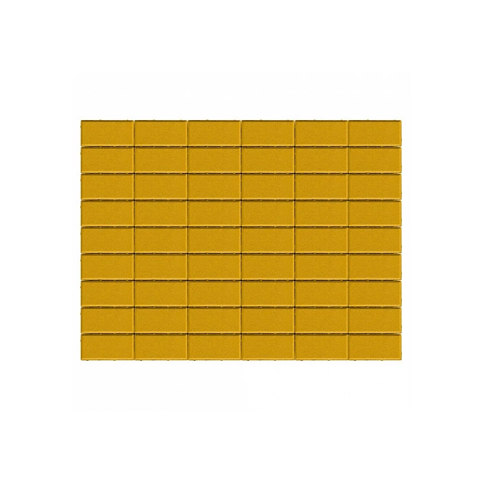 Брусчатка Выбор Прямоугольник (кирпичик) 2.П.4 40 мм Желтый