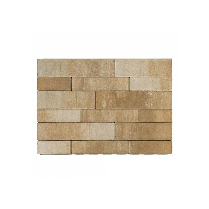 Тротуарная плитка Braer Домино, 60 мм COLOR MIX