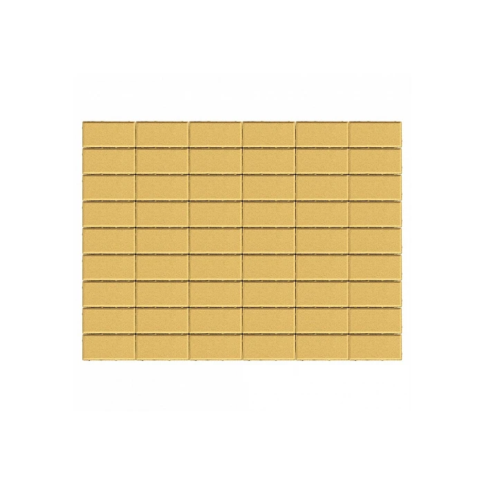 Брусчатка Прямоугольник 200х100х40 мм - Braer песочный