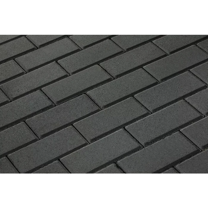 Брусчатка 342 механический завод Прямоугольник 200х100х60 мм Черный