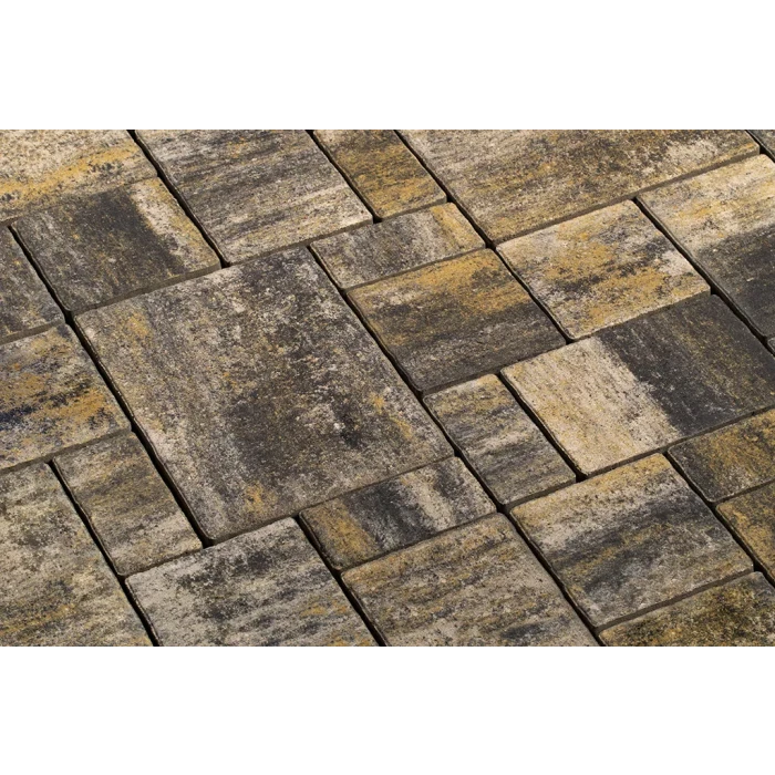 Тротуарная плитка 342 Механический завод Бавария ColorMix 60мм Байкал