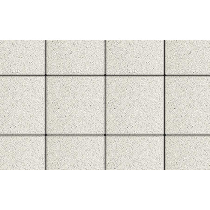 Тротуарные плиты Выбор Квадрум  В.1.К.10 300х300х100 мм Гранит Белый