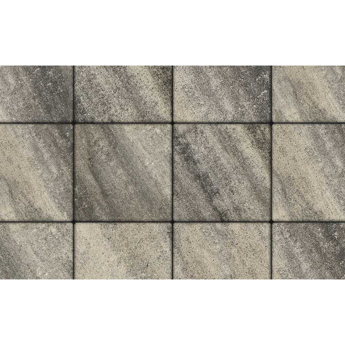 Тротуарные плиты Выбор Квадрум  В.1.К.10 300х300х100 мм Листопад Антрацит