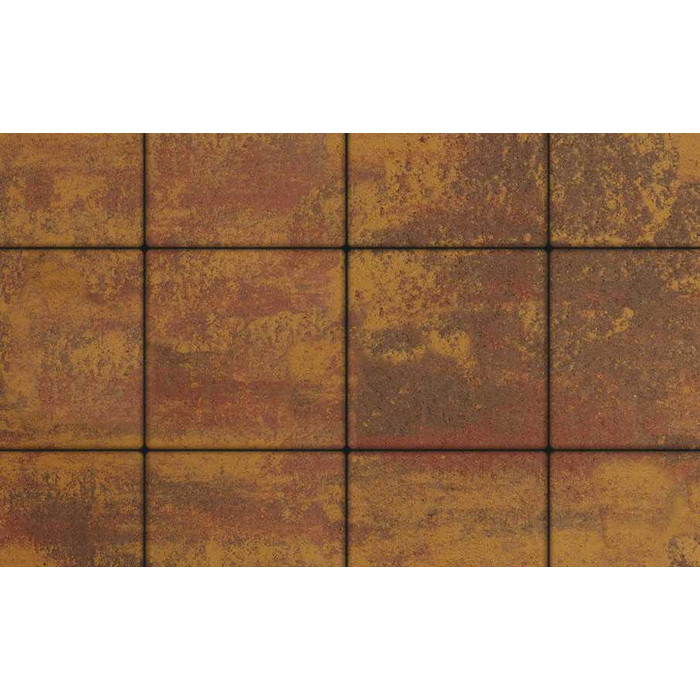 Тротуарные плиты Выбор Квадрум  В.1.К.10 300х300х100 мм Листопад Гранит Осень