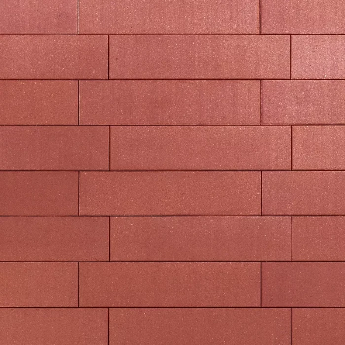 Тротуарная плитка 342 Механический завод Ригель трио 80 мм Красный яркий