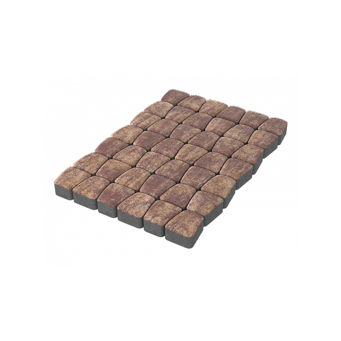 Тротуарная плитка Stellard Классико 60 мм Гавана