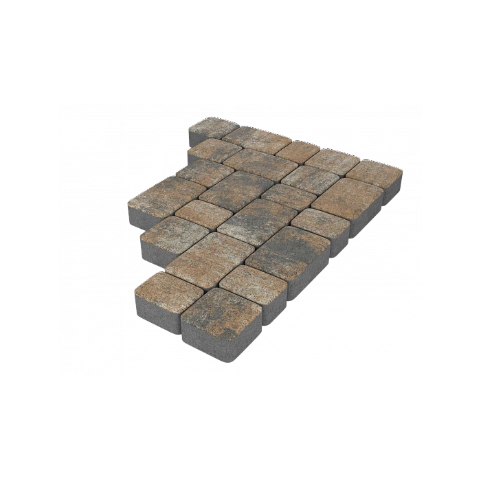 Тротуарная плитка Stellard Старый город 40 мм Каньон