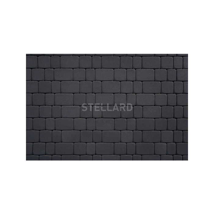 Тротуарная плитка Stellard Старый город 40 мм Черный фото 3