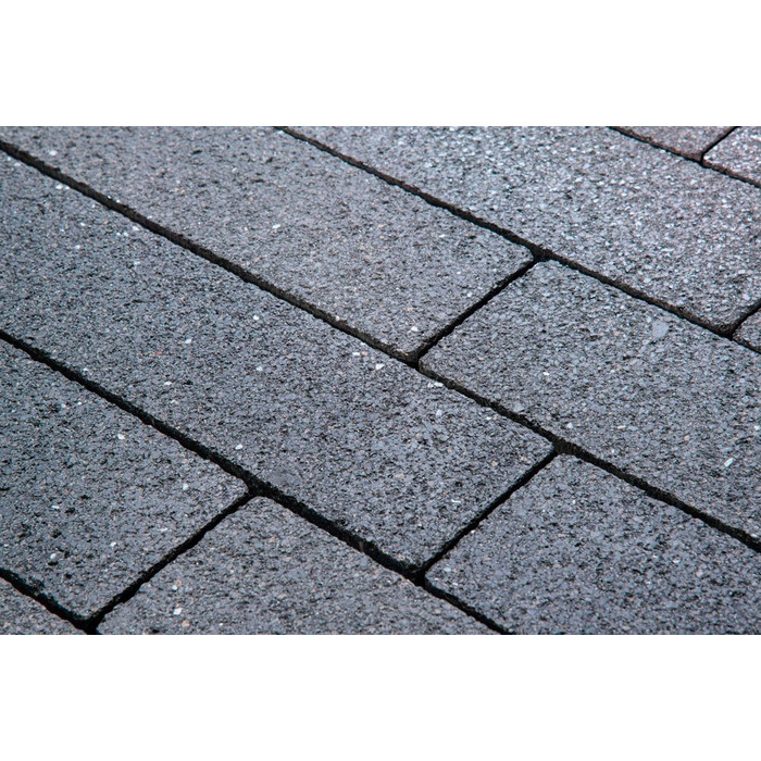 Тротуарная плитка Фабрика Готика Квадрат 200х200х60 мм Амфиболит FINERRO