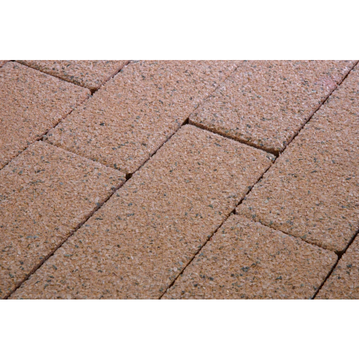 Тротуарная плитка Фабрика Готика Квадрат 300х300х60 мм Голд 4