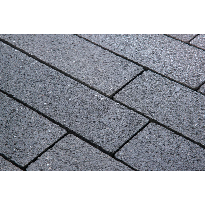 Тротуарная плитка Фабрика Готика Квадрат 400х400х100 мм Амфиболит FINERRO
