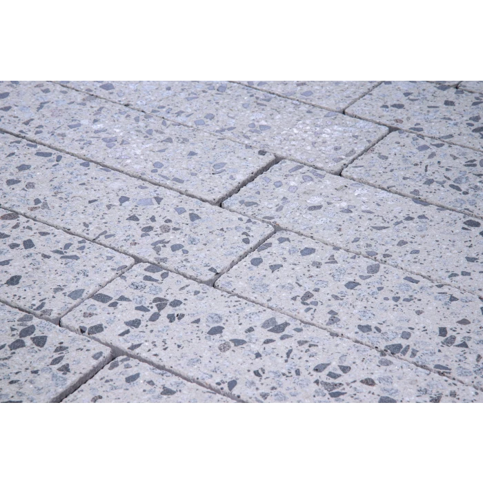 Тротуарная плитка Фабрика Готика Квадрат 400х400х100 мм Грис Парга FINERRO