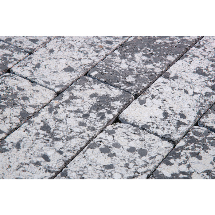 Тротуарная плитка Фабрика Готика Квадрат 400х400х100 мм Диорит FINERRO