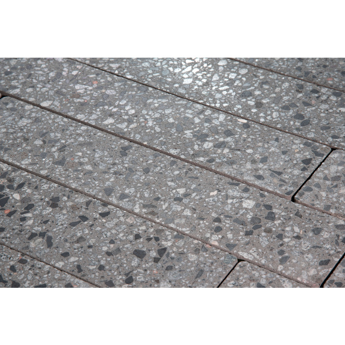 Тротуарная плитка Фабрика Готика Квадрат 400х400х60 мм Галенит FINO