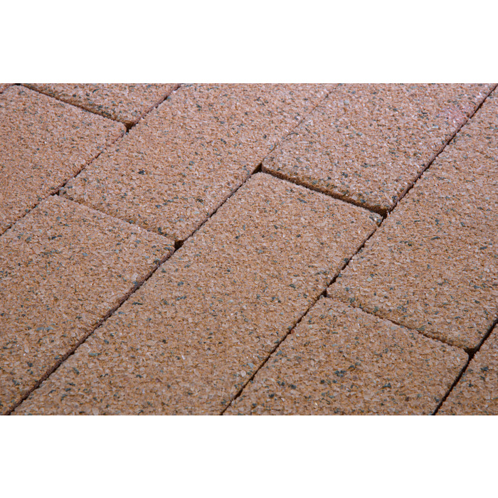 Тротуарная плитка Фабрика Готика Квадрат 400х400х60 мм Голд 4