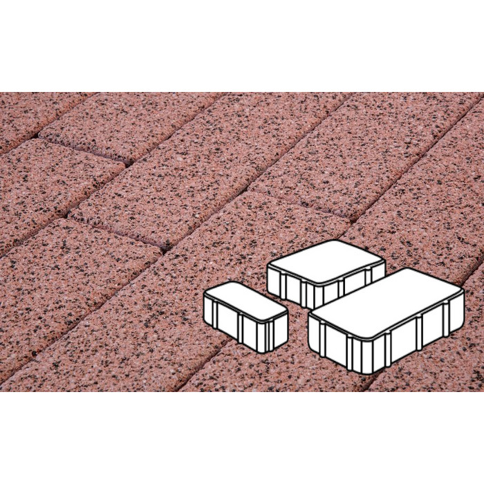 Тротуарная плитка Фабрика Готика Новый Город 60 мм Голд 17