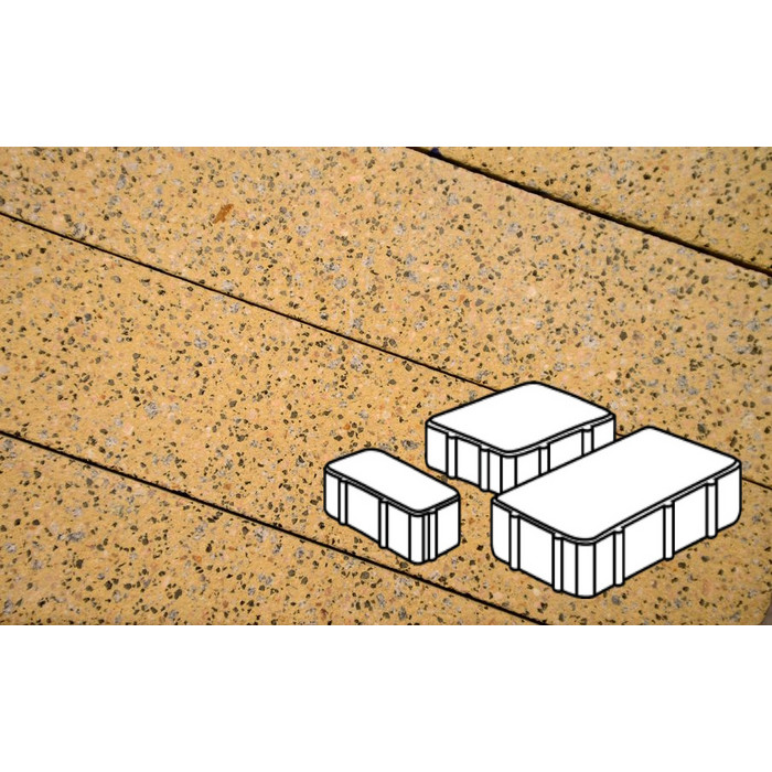 Тротуарная плитка Фабрика Готика Новый Город 60 мм Жельтау FINERRO