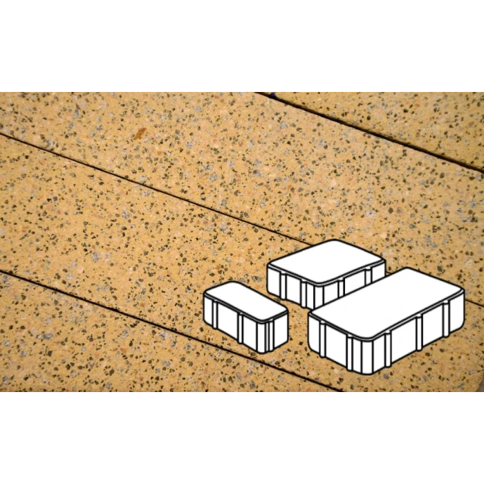 Тротуарная плитка Фабрика Готика Новый Город 60 мм Жельтау FINERRO