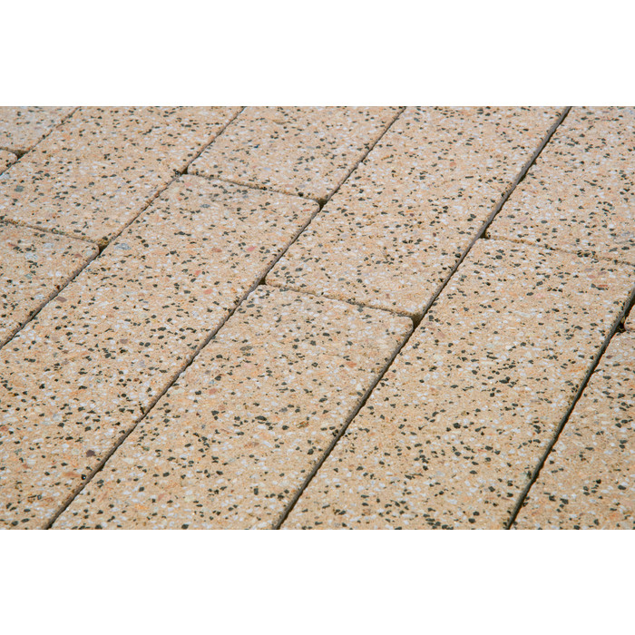 Тротуарная плитка Фабрика Готика Квадрат 400х400х80 мм Жельтау FINERRO