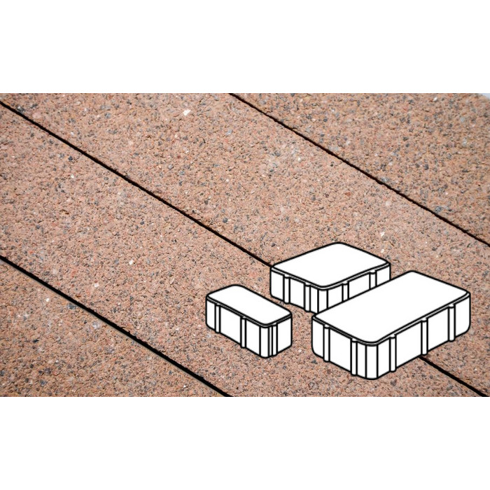 Тротуарная плитка Фабрика Готика Новый Город 60 мм Сильвер 16