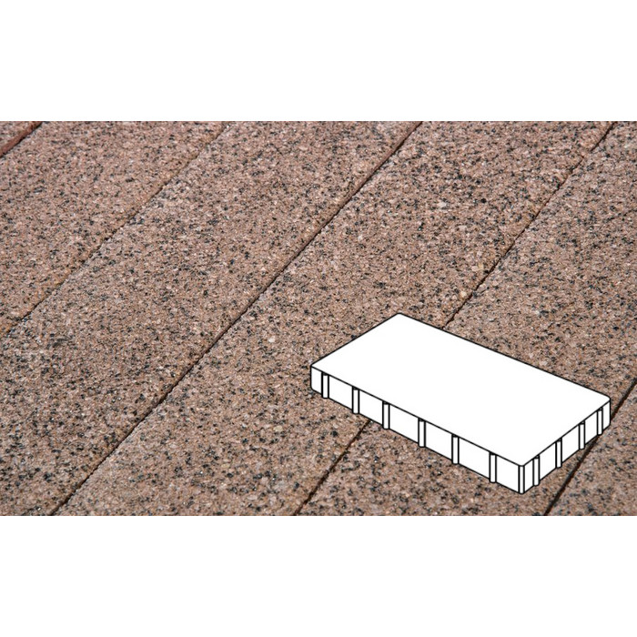 Тротуарная плитка Фабрика Готика Новый Город 80 мм Голд 16