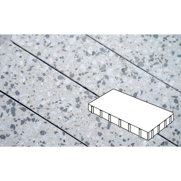 Тротуарная плитка Фабрика Готика Новый Город 80 мм Грис Парга FINERRO