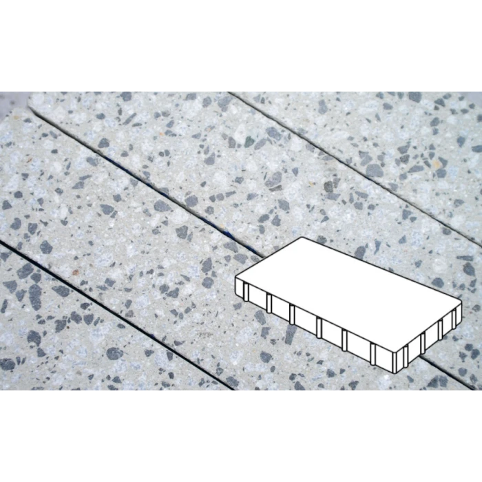 Тротуарная плитка Фабрика Готика Новый Город 80 мм Грис Парга FINERRO