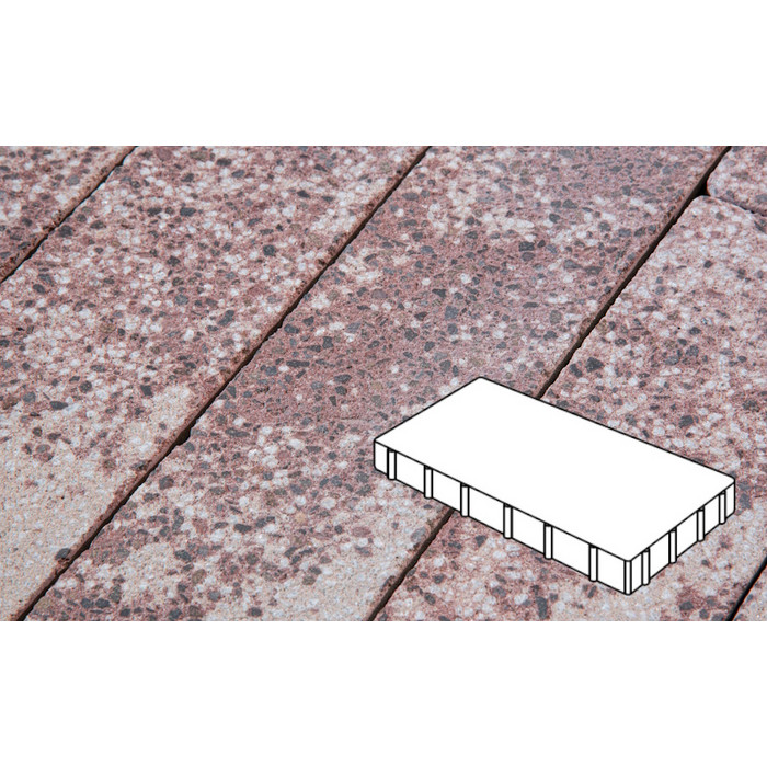 Тротуарная плитка Фабрика Готика Новый Город 80 мм Сансет FINERRO