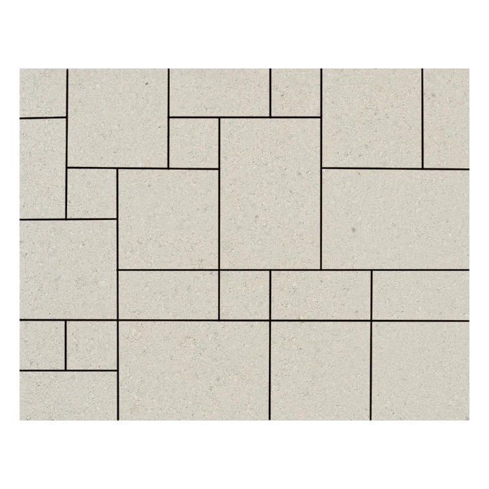 Тротуарная плитка 342 Механический завод Вилла 80 мм Белый