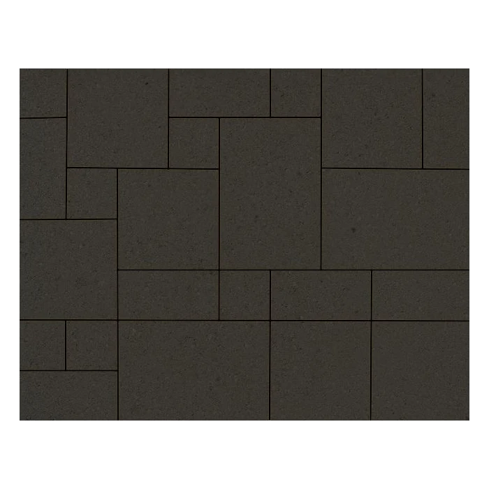 Тротуарная плитка 342 Механический завод Вилла 80 мм Черный