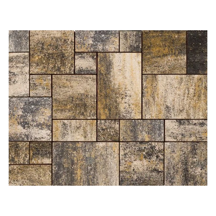 Тротуарная плитка 342 Механический завод Вилла ColorMix 80мм Байкал