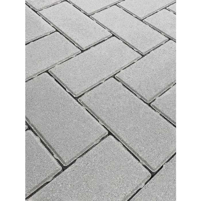 Тротуарная плитка Koldiz Брусчатка 40 мм Стандарт Серый