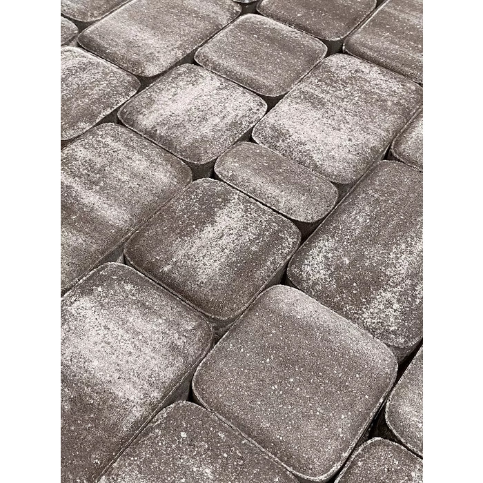 Тротуарная плитка Koldiz Брусчатка 50 мм Оникс Лиловый