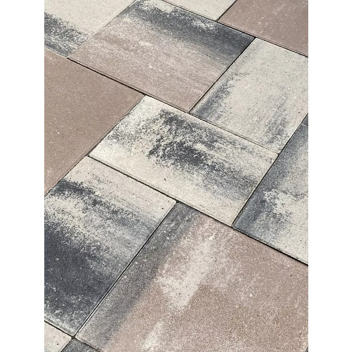 Тротуарная плитка Koldiz Брусчатка 60 мм Оникс Коралловый