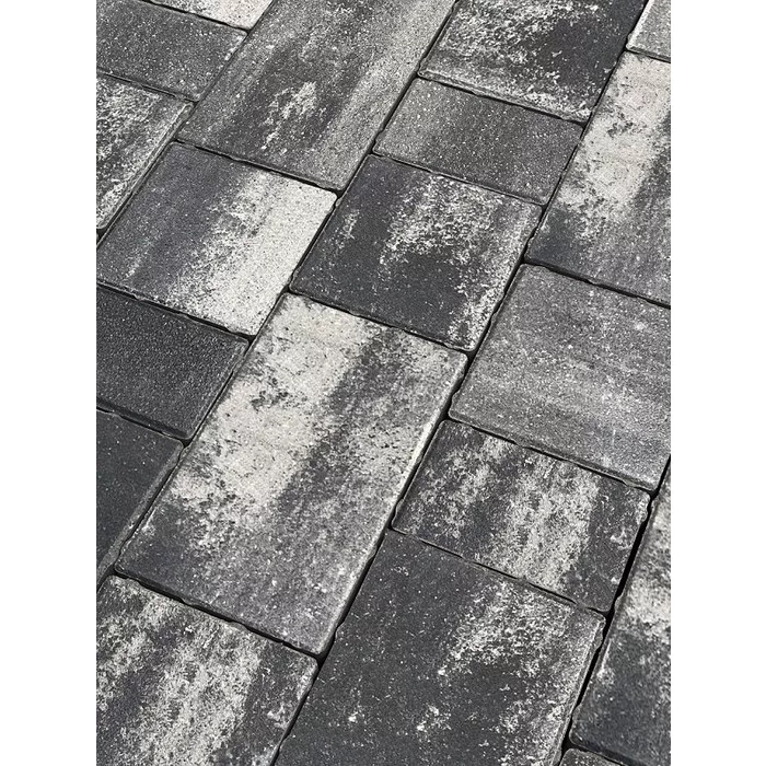 Тротуарная плитка Koldiz Новый Город 60 мм Оникс Черный