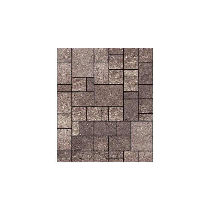 Тротуарная плитка Выбор Мюнхен Б.2. Фсм.6 60 мм Искусственный камень Плитняк