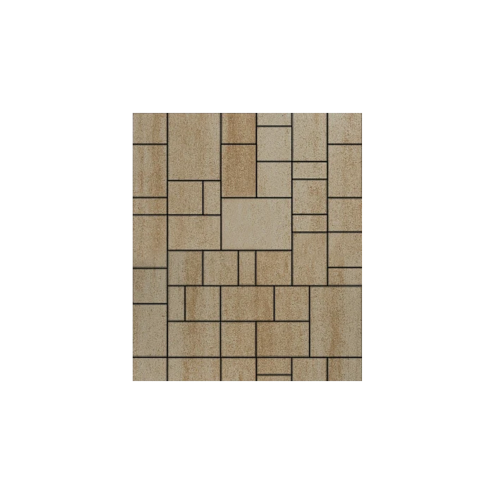 Тротуарная плитка Выбор Мюнхен Б.2. Фсм.6 60 мм Искусственный камень Степняк