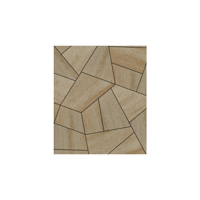 Тротуарная плитка Выбор Оригами Б.4.Фсм.8 80 мм Искусственный камень Степняк