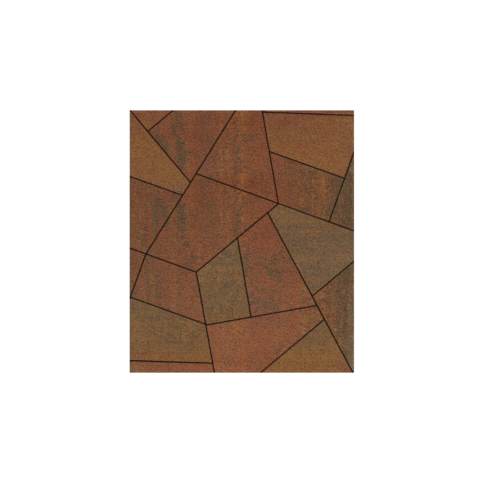 Тротуарная плитка Выбор Оригами Б.4.Фсм.8 80 мм Листопад Гранит Арабская ночь