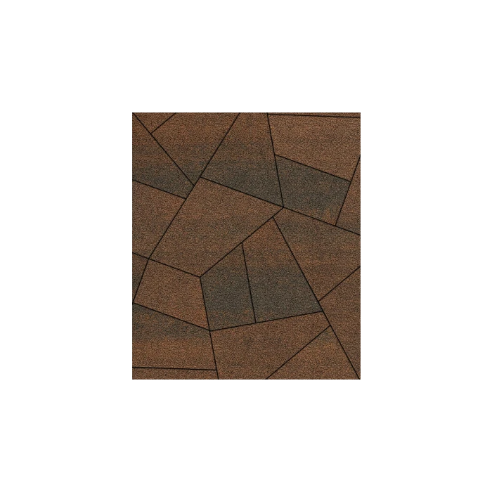 Тротуарная плитка Выбор Оригами Б.4.Фсм.8 80 мм Листопад Гранит Мустанг