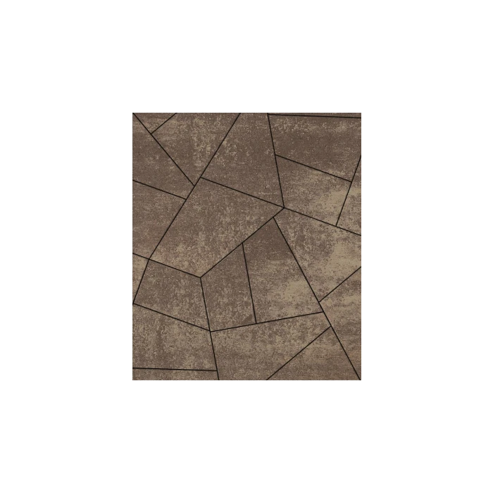 Тротуарная плитка Выбор Оригами Б.4.Фсм.8 80 мм Листопад Сахара
