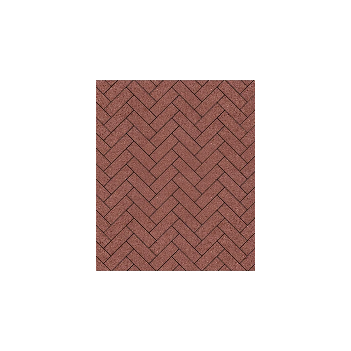 Тротуарная плитка Выбор Паркет Б.4.П.6 Красный Гранит