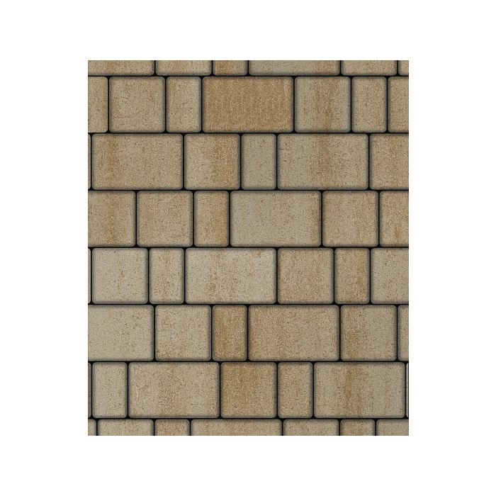 Тротуарная плитка Выбор Старый город Искусственный камень 1Ф.6 60 мм. Степняк