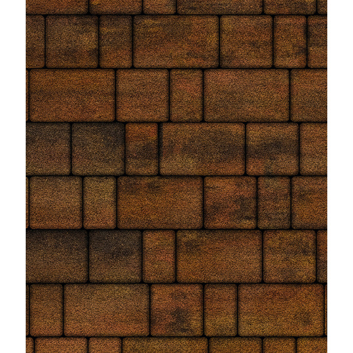 Тротуарная плитка Выбор Старый город Листопад 1Ф.8 80 мм Саванна