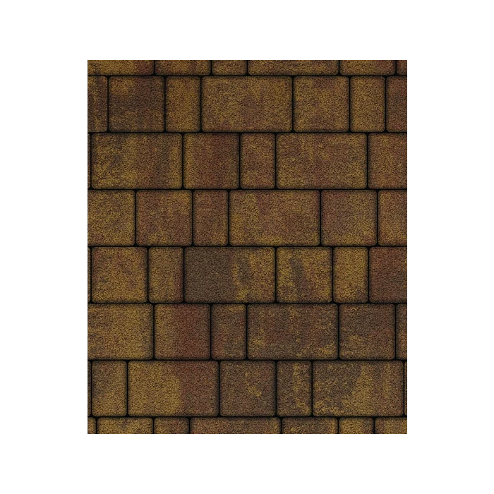 Тротуарная плитка Выбор Старый город Листопад 1Ф.8 Гранит 80 мм. Мустанг